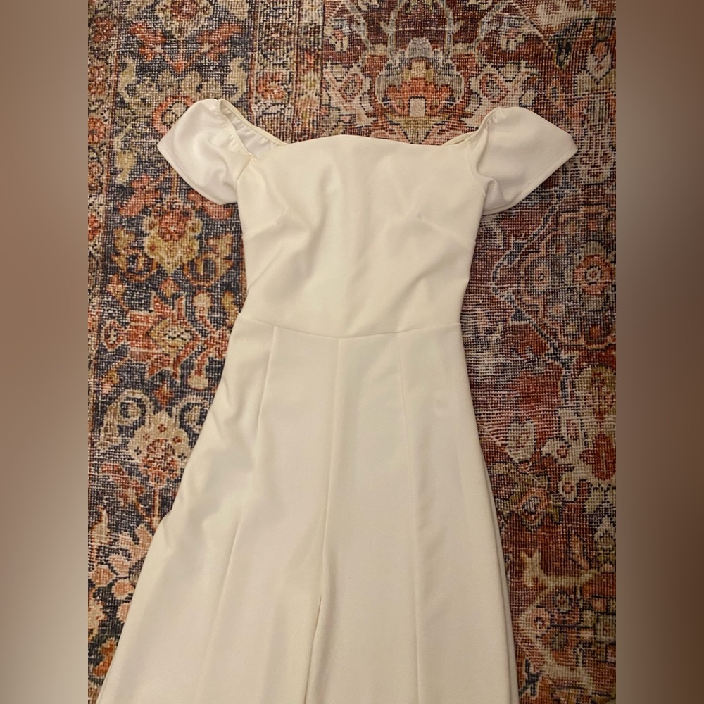 Miami Jumpsuit SMALL; white; wore once